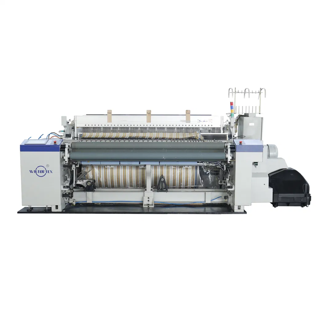 High Precision High Speed Textile Weaving Factory Good Selection New Technolgoy Latest Degsign Wt-9100 Air Jet Loom Machine with Cam Motion Dobby Shedding