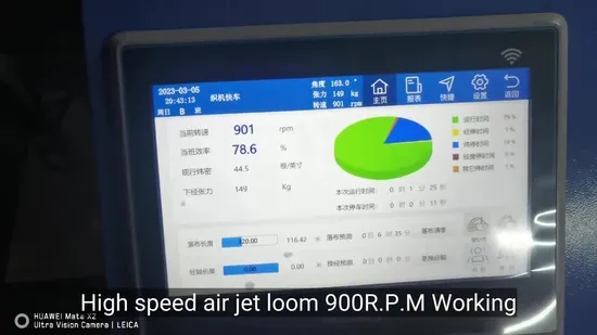 High Speed Textile Tsudakoma Zax9100 Model Air Jet Loom 