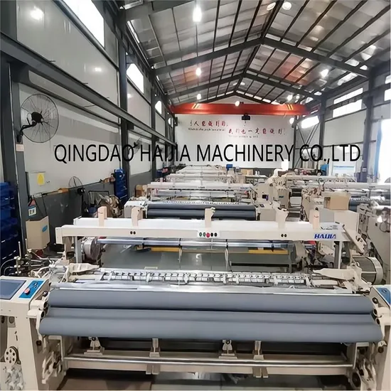 High Efficiency Double Nozzles Dobby Shedding Power Cloth Loom Weaving Textile Machine Ha
